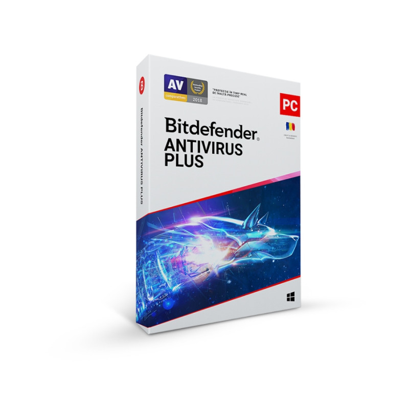 Bitdefender Antivirus Plus 2024, 1 год, 5 устройств