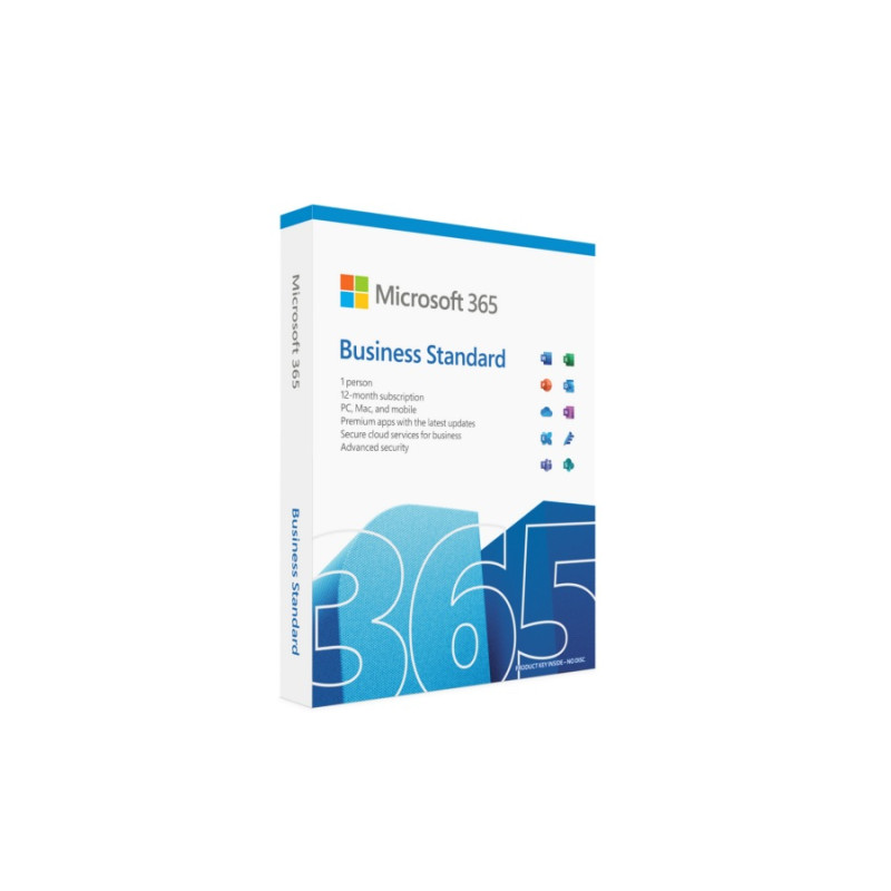 Office 365 Business Standard 32/64, английский, без носителя P8, подписка на 1 год