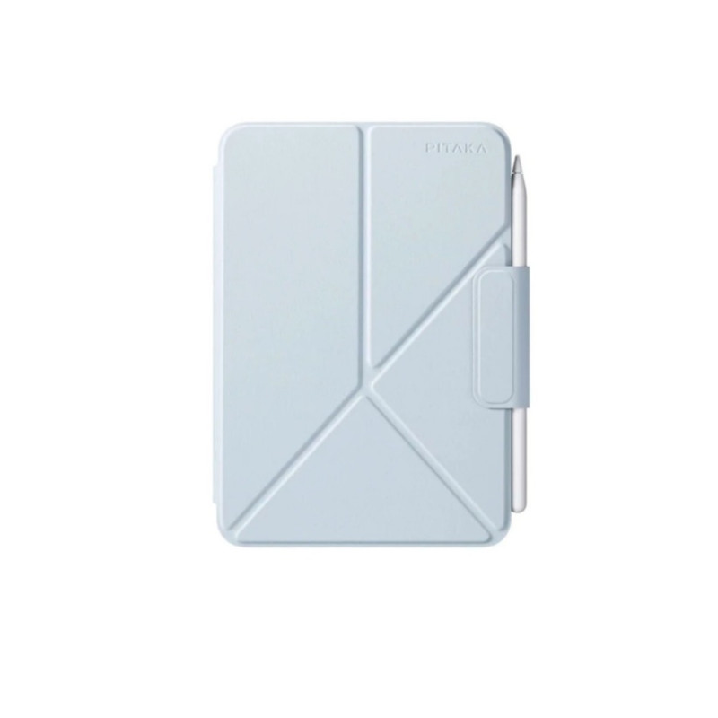 PITAKA MagEZ Folio 2, Light Blue, For iPad mini 6 and iPad mini A17 Pro