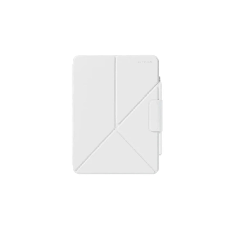 PITAKA MagEZ Folio 2, White, for 11 inch iPad Pro 2022, 10.9 iPad Air 2022