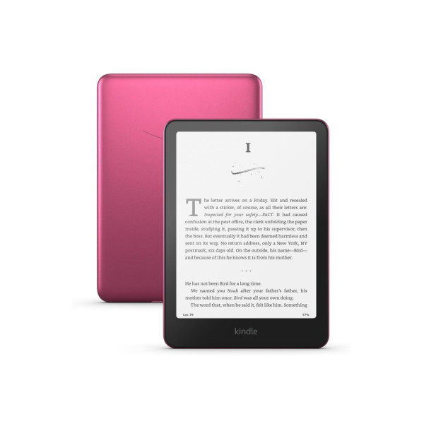 Электронная книга Amazon Kindle Paperwhite 12th Gen 2024,32GB, Metallic Raspberry Signature Edition