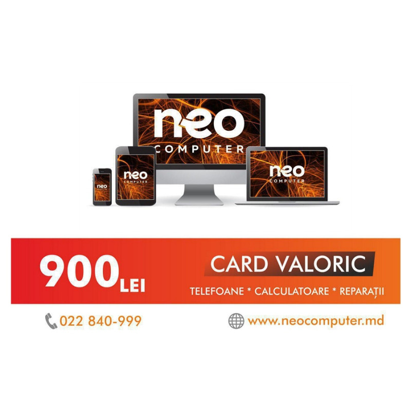 Сертификат стоимости 900 лей