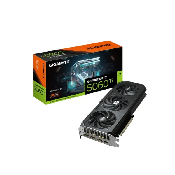Placa Video Gigabyte RTX 5060 Ti Gaming OC
