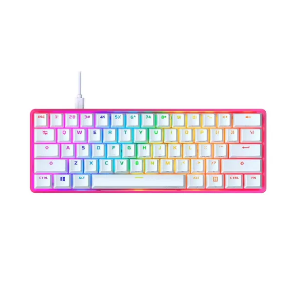 Keyboard HyperX Alloy Origins 60 Pink, RU
