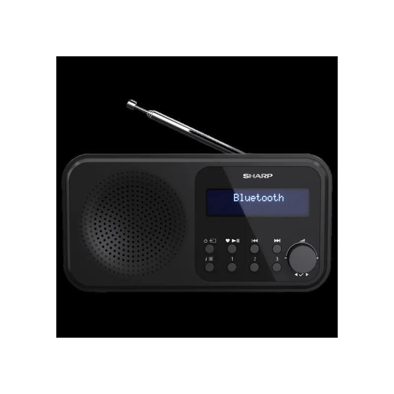 Портативная цифровая радиостанция Sharp DR-P420BKV01, черная