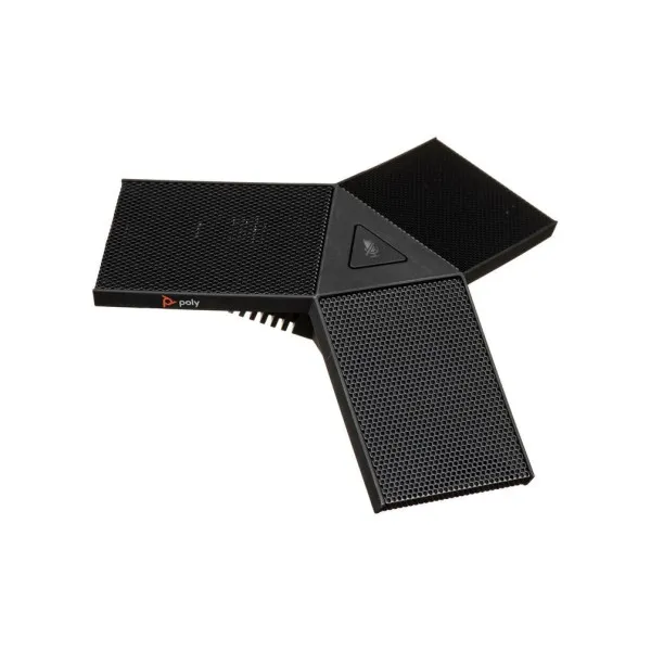 Poly Studio X50/X52/X70 Table Expansion Microphone, Wired, USB, compatible with Poly Studio video bars, 7.6m RJ11 