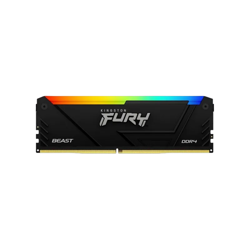 Memorie RAM 8GB DDR4-3200 Kingston Fury Beast RGB, Black