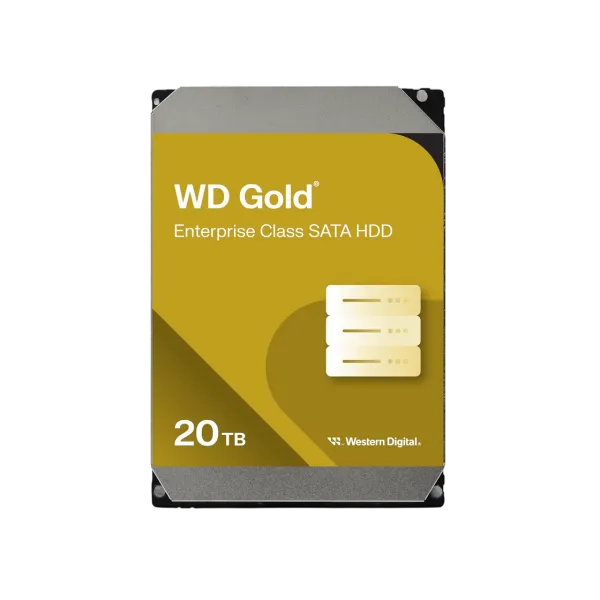 Жесткий диск 20.0TB Western Digital Gold WD203KRYZ