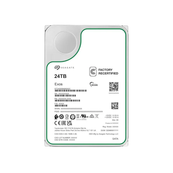 Жесткий диск 24.0TB Seagate Exos ST24000NM000C-FR