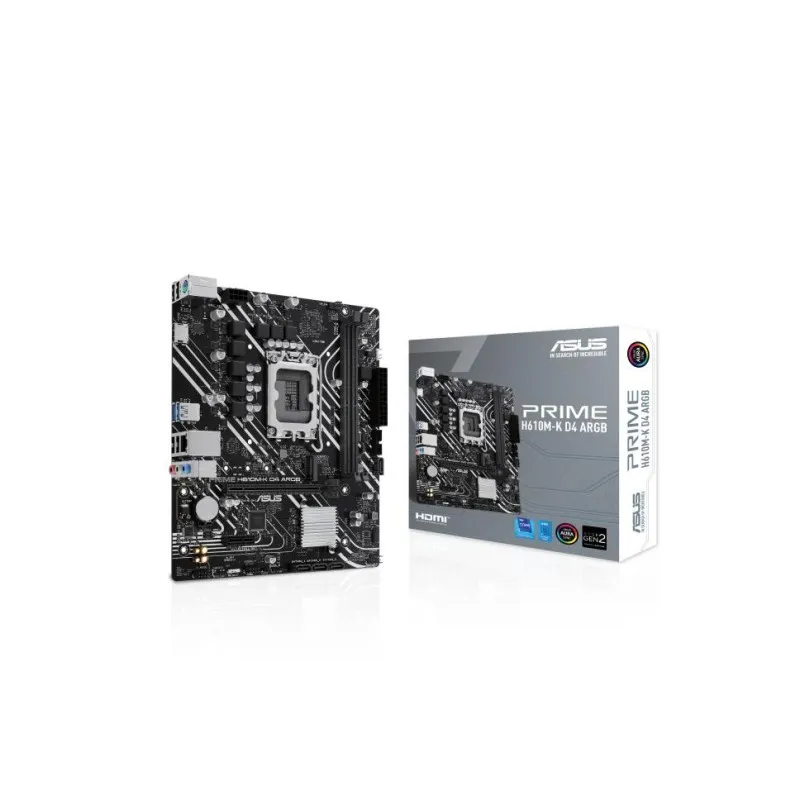 Материнская плата Asus Prime H610M-K D4 ARGB