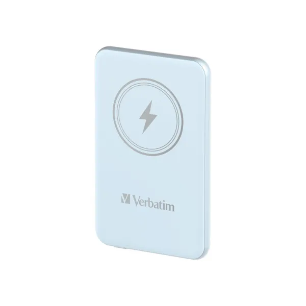 Power Bank Verbatim Charge'n'Go Magnetic Wireless, Blue