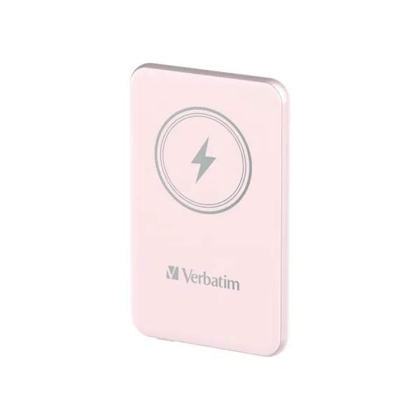 Power Bank Verbatim Charge'n'Go Magnetic, Pink, 5.000mAh