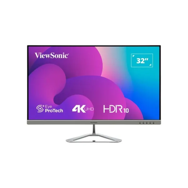Monitor VIEWSONIC VX3276-4K-MHD-2, Silver/Black