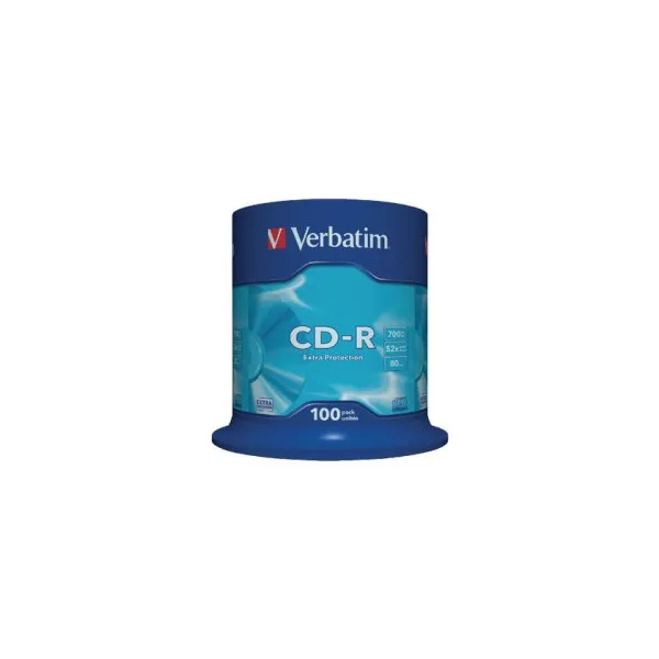 Verbatim DataLife CD-R 700MB 52X EXTRA PROTECTION SURFACE - Spindle 100pcs.