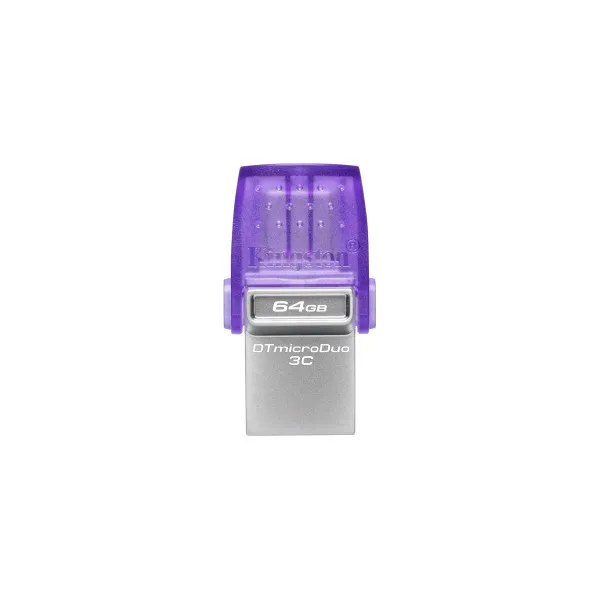 USB Stick 64GB Kingston DataTraveler microDuo 3C G3, Purple