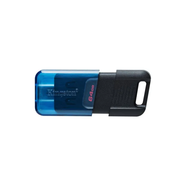 USB Stick 64GB Kingston DataTraveler 80M, Black/Blue