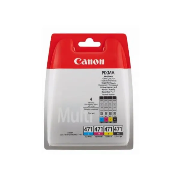 Cartus cu cerneala Canon CLI-471Bk/C/M/Y