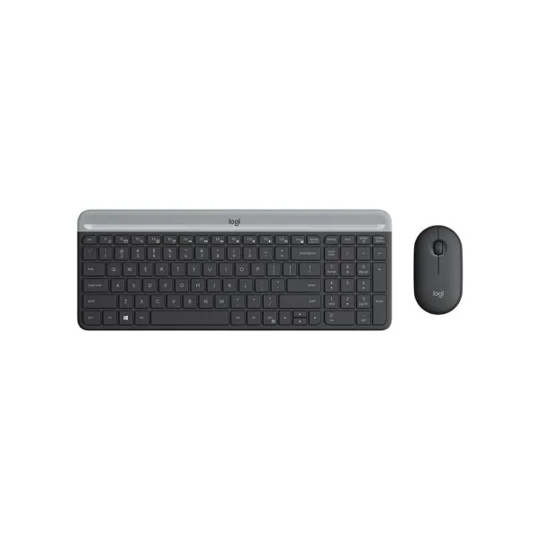 Комплект Клавиатура + Мышь Logitech MK470, Graphite