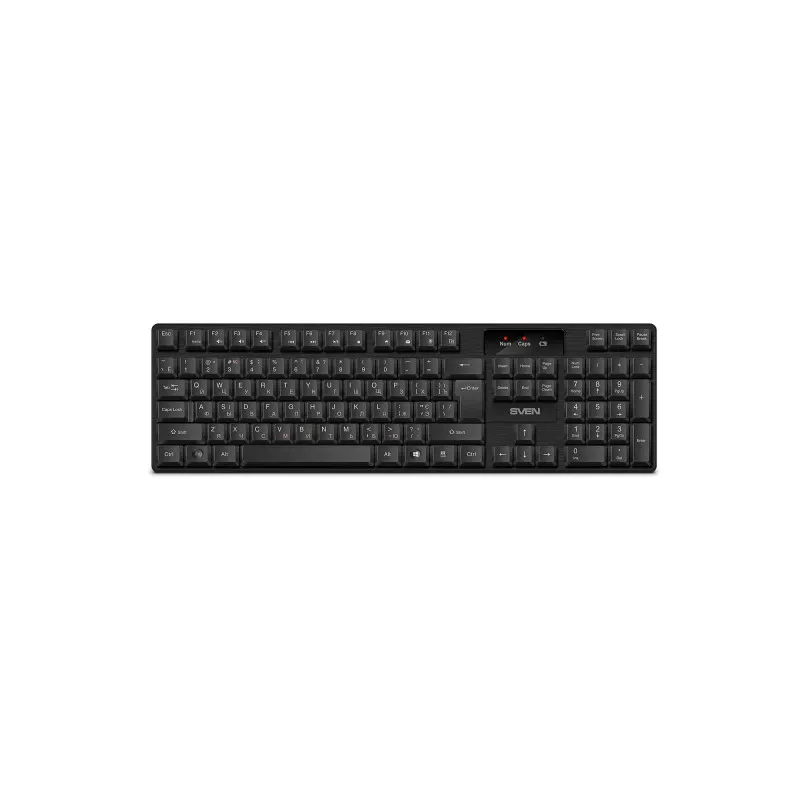 Клавиатура Sven KB-C2300W, EN/RU, Black