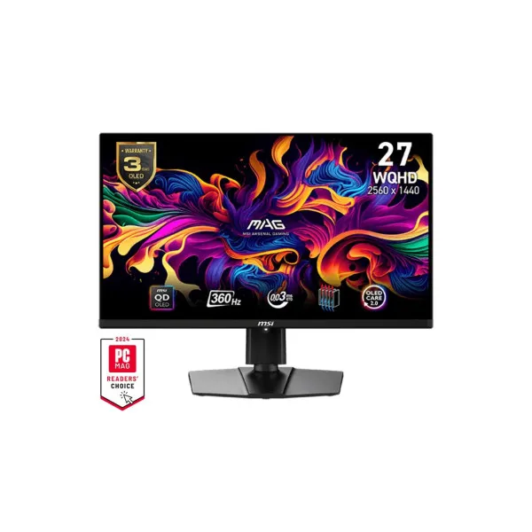 Monitor MSI MAG 271QPX QD-OLED E2, Black