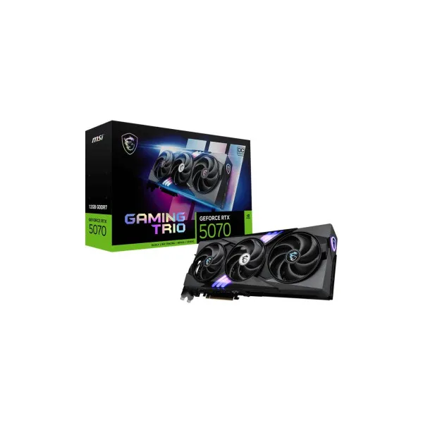 Видеокарта MSI GeForce RTX 5070 GAMING TRIO 12G OC