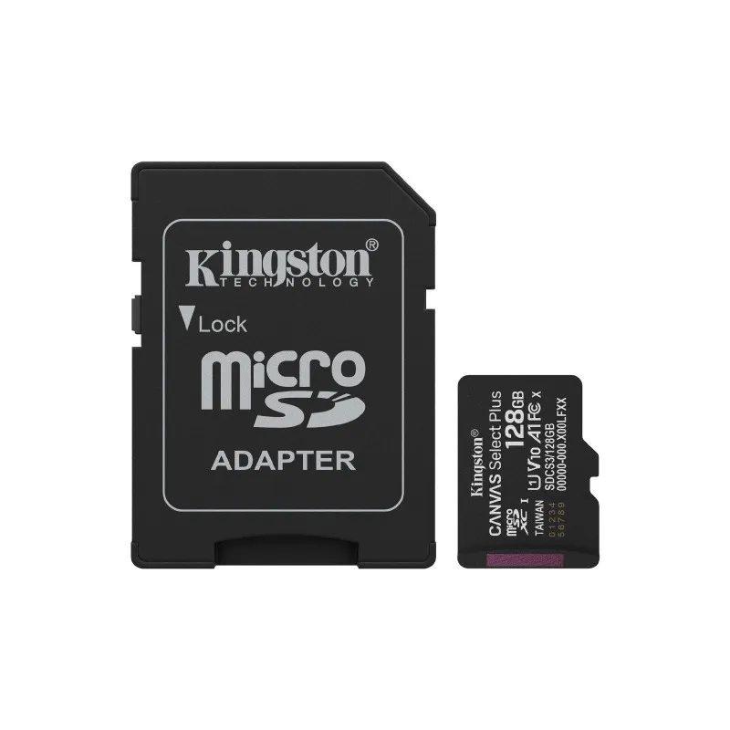 Kingston Canvas Select Plus + SD adapter