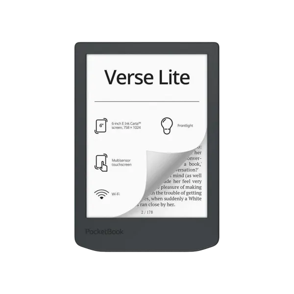 Электронная книга PocketBook 619 Verse Lite, Mist Gray