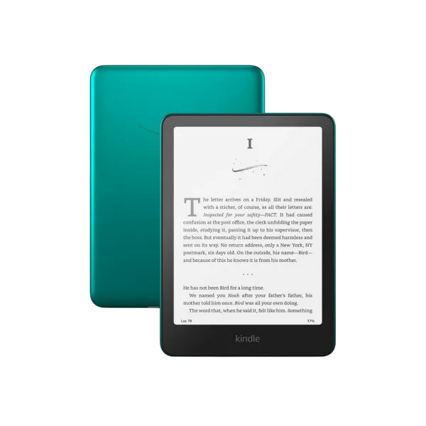 Электронная книга Amazon Kindle Paperwhite (12th Gen) (2024),32GB Metallic Jade Signature Edition