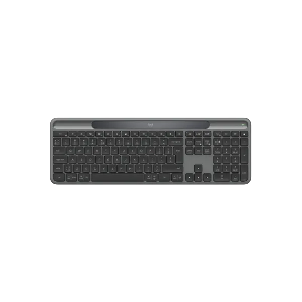 Wireless Keyboard Logitech K980, Ultra thin, Quiet Typing, F-keys, Smart Actions, Flow, Solar+, 2.4Ghz+BT, EN 