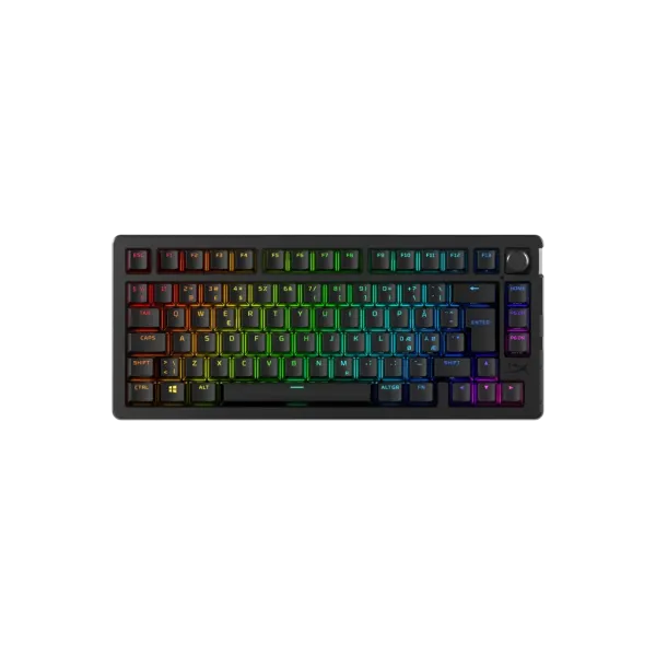 Keyboard HyperX Alloy Rise 75, Wireless, Black