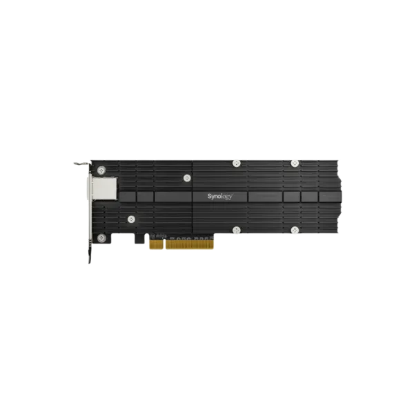 M.2 SSD and 10GbE combo adapter card Synology E10M20-T1, Black