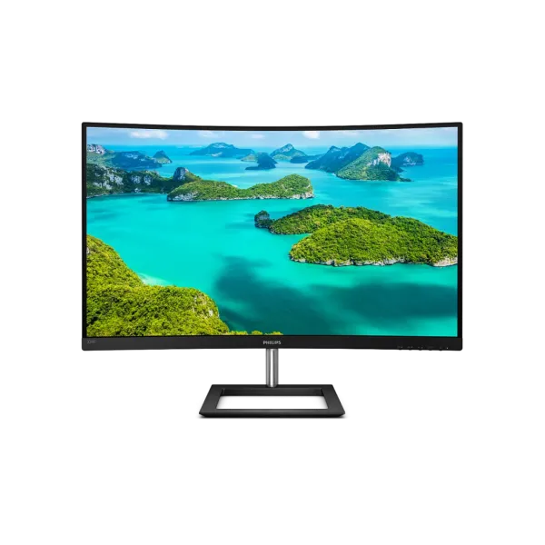 Monitor Philips 328E1CA, Curved, Black
