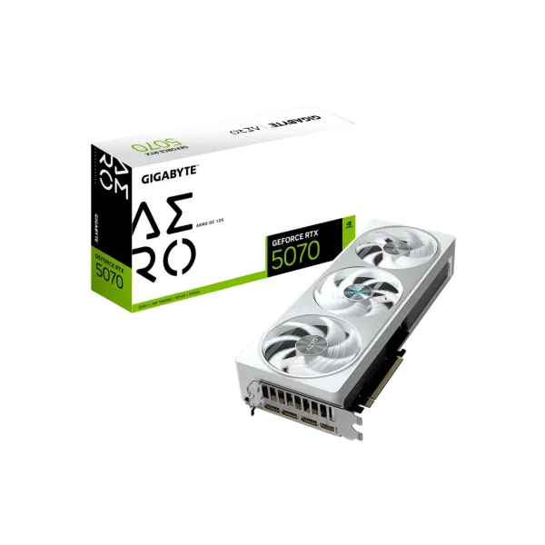 Placa Video Gigabyte GeForce RTX 5070 Aero OC
