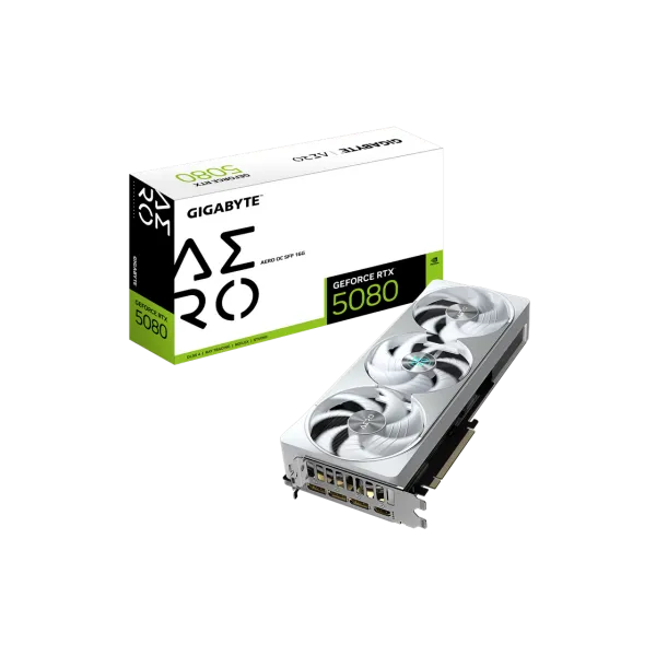 Placa Video Gigabyte GeForce RTX 5080 Aero OC