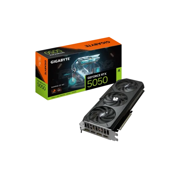 Placa Video Gigabyte GeForce RTX 5050 Gaming OC