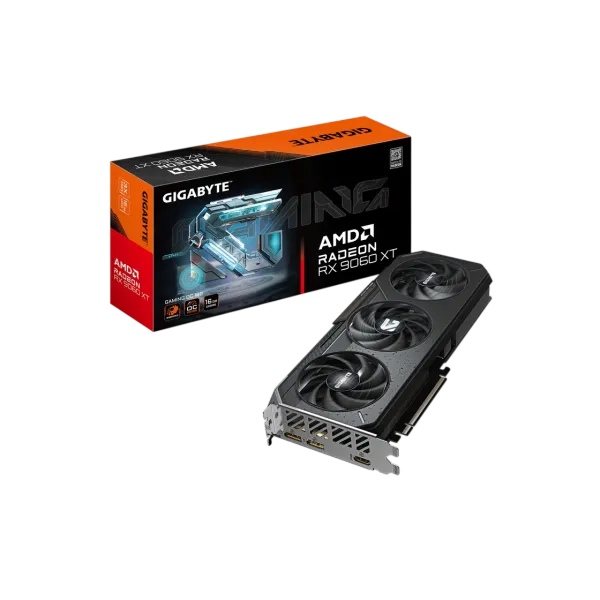 Placa Video Gigabyte Radeon RX 9060 XT Gaming OC, 16GB GDDR6