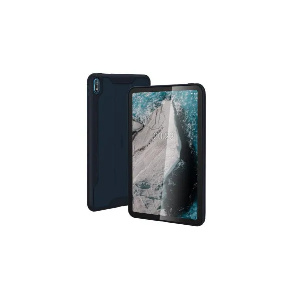 Tablet Case Book PU Leather for Nokia T20, Black