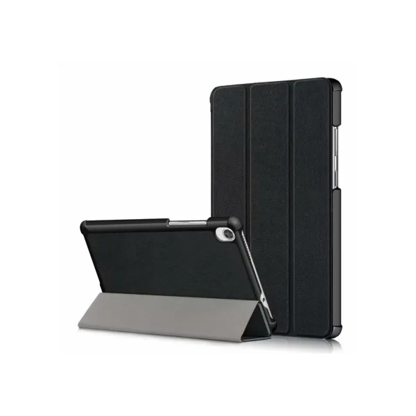 Tablet Case Book PU Leather for Lenovo Tab M8, Black