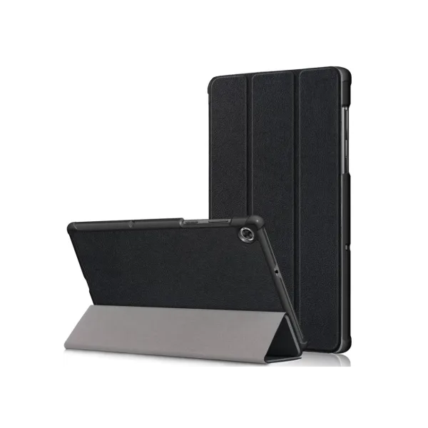 Tablet Case Book PU Leather for Lenovo Tab M10 TB-X306L/306X, Black