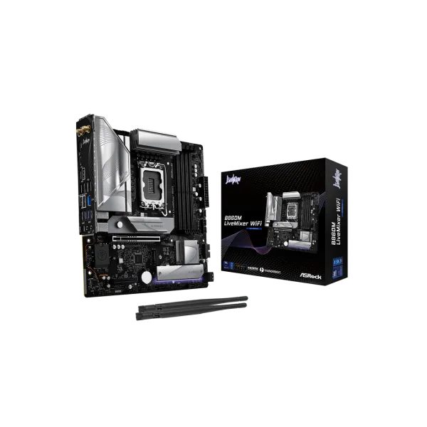 Placa de baza ASRock B860M LiveMixer WiFi mATX