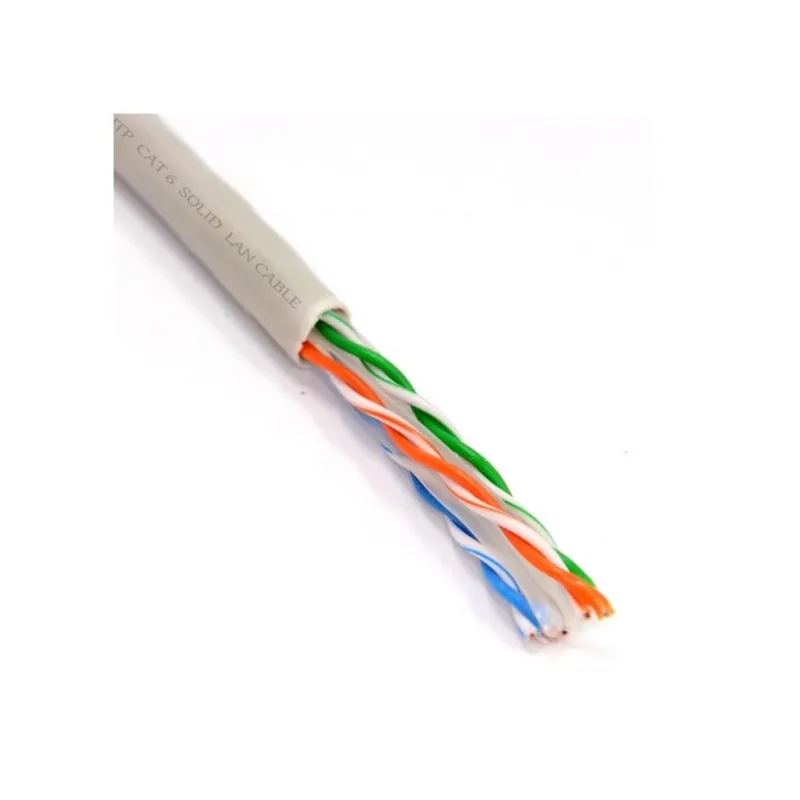 Cable UTP cat.5E APC Electronic 24AWG 4X2X1/0.525, Outdoor Cable with Messenger, Copper, 305m