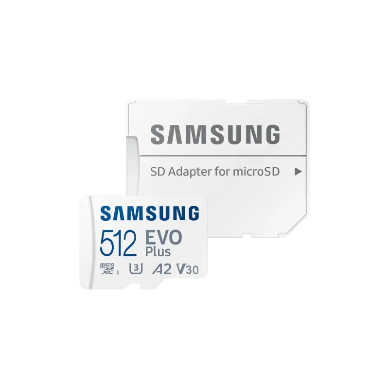 Card de memorie MicroSD 512GB Samsung EVO Plus 2024 MB-MC512SA+SD adapter