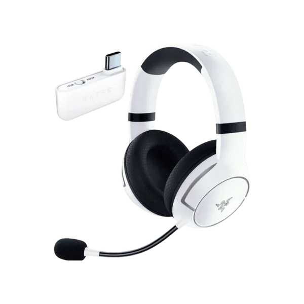 Gaming Wireless Headset Razer Kaira HyperSpeed Wireless Multi-Platform Xbox Licensed White