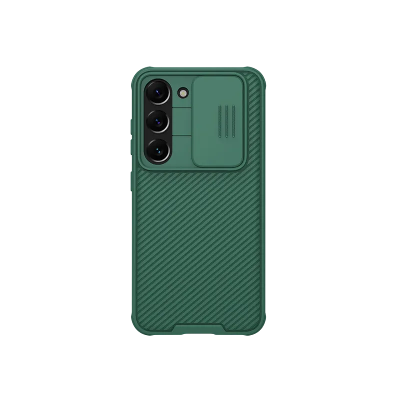 Ниллкин Сэм. Гал. S23, Чехол Camshield Pro, темно-зеленый