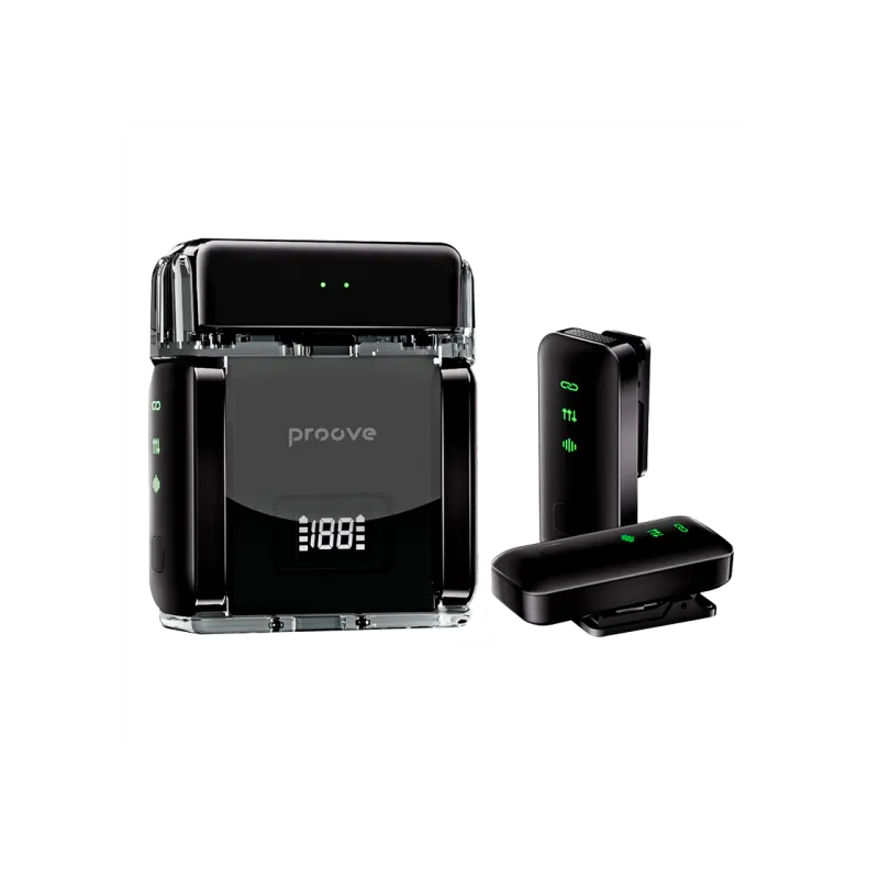 Микрофон Proove Live (Lightning/Type C-2mic) Black