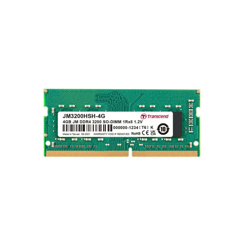 Оперативная память SODIMM DDR4 4GB Transcend JetRam