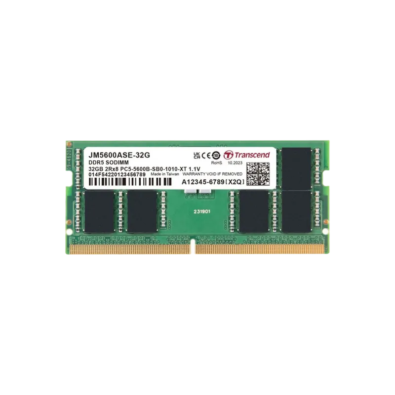 Оперативная память SODIMM DDR5 48GB Transcend JetRam JM5600ASE-48G