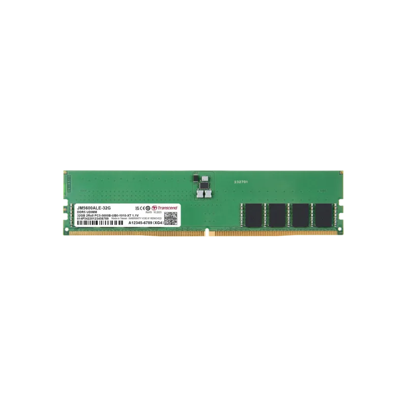 Оперативная память 32GB DDR5-5600 Transcend JetRam JM5600ALE-32G