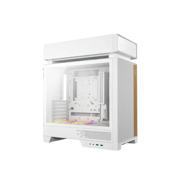 Case ATX Deepcool CL660 WH, w/o PSU, 2x120mmARGB, USB-C, USB3.0, Front Mesh, TG, Dust Filter, 2x2.5', 2x3.5", 