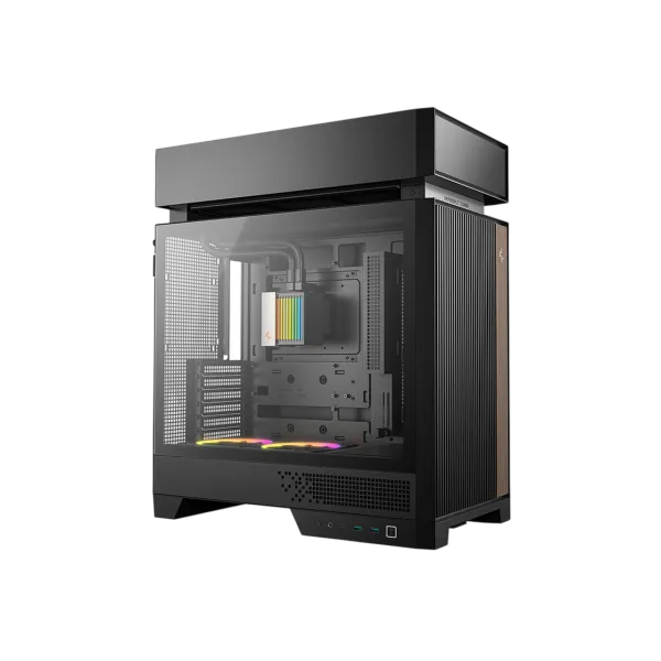 Case ATX Deepcool CL6600, w/o PSU, AIO 360mm, 2x120mmARGB, USB-C, USB3.0, Front Mesh, TG, Dust Filter, 2x2.5', 2x3.